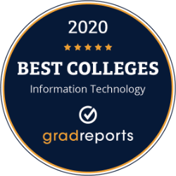 Award from Best Colleges for IT program.