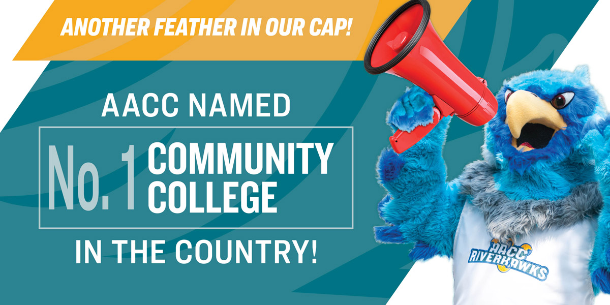 Another Feather in Our Cap! AACC Named No. 1 Community College in the Country.