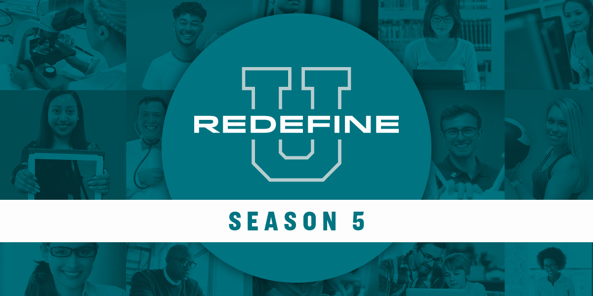 Redefine U cover image with season 5 logo.