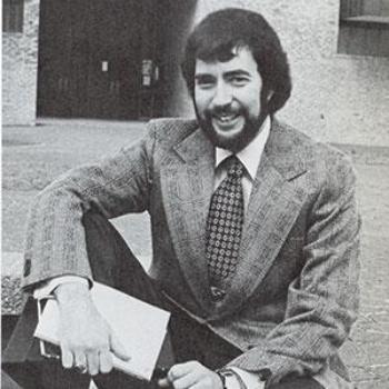 Professor Jim Atwell photo from 1973 yearbook