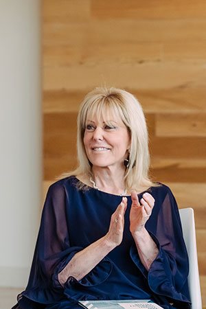 Former AACC President Dawn Lindsay at her retirement party