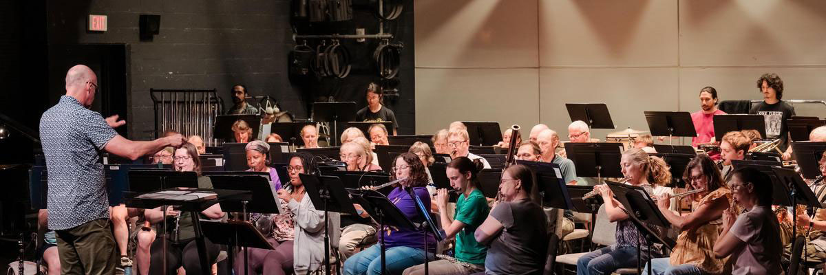 AACC Concert Band in performance.