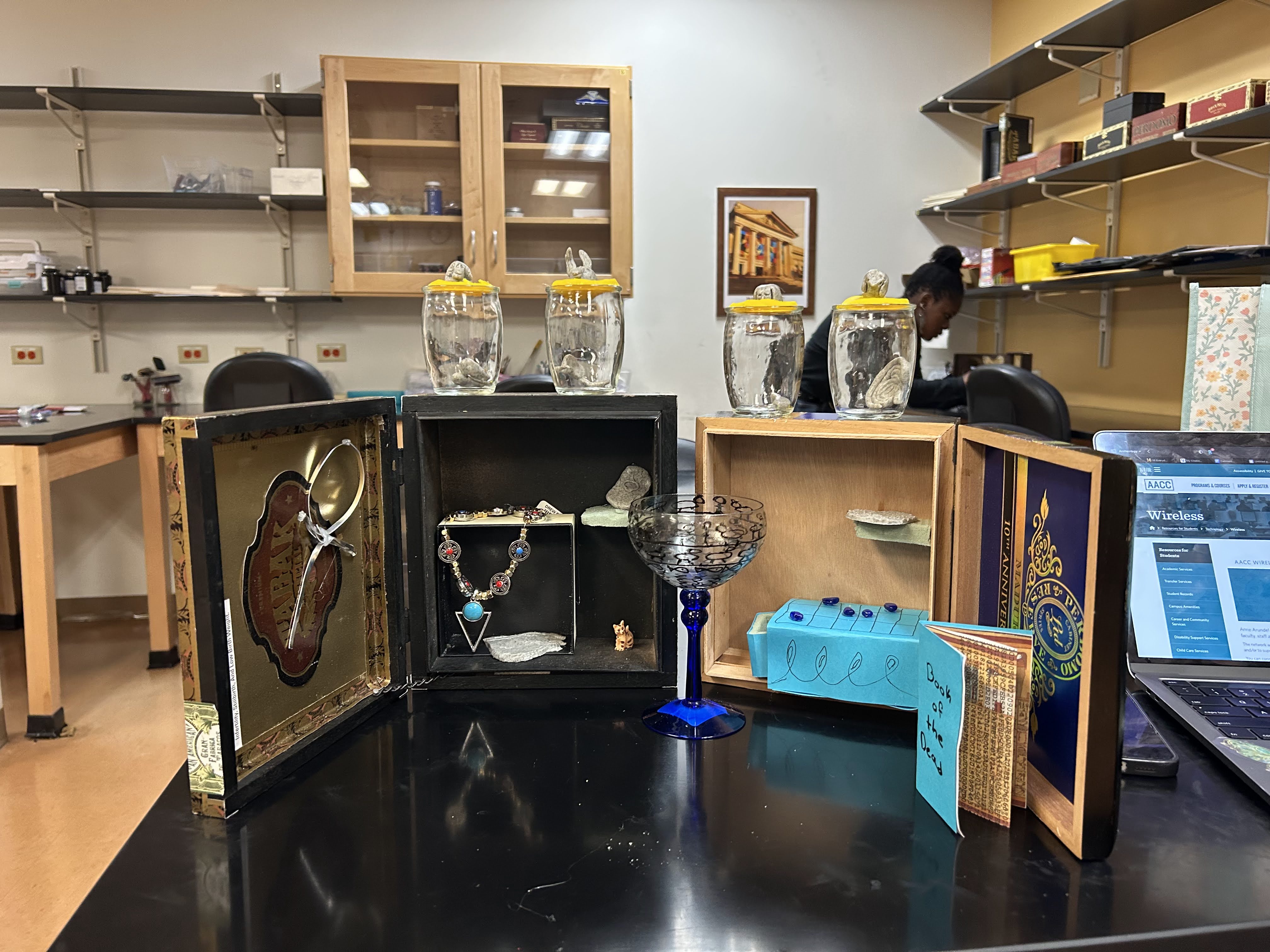 Artwork of cabinet.