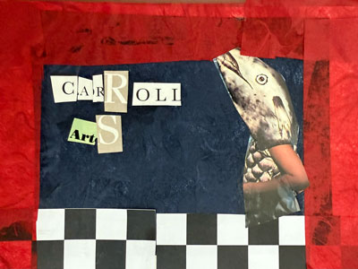 Final piece of geography art project.