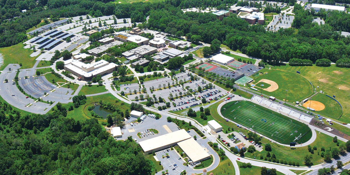 Arnold Campus Aerial