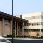 Exterior of Health and Life Sciences Building